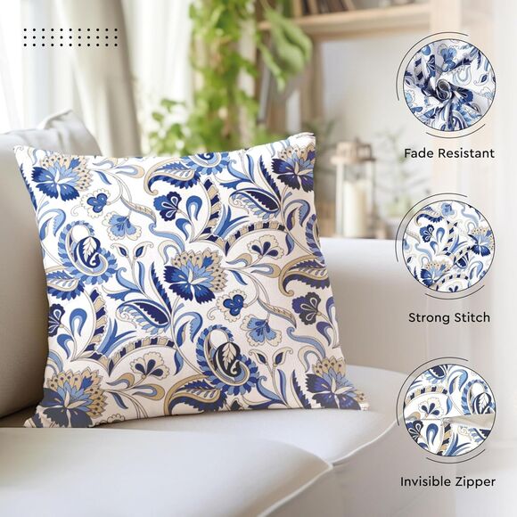 Encasa XO Waterproof Pillow Covers - NWOT - Picture 4 of 4